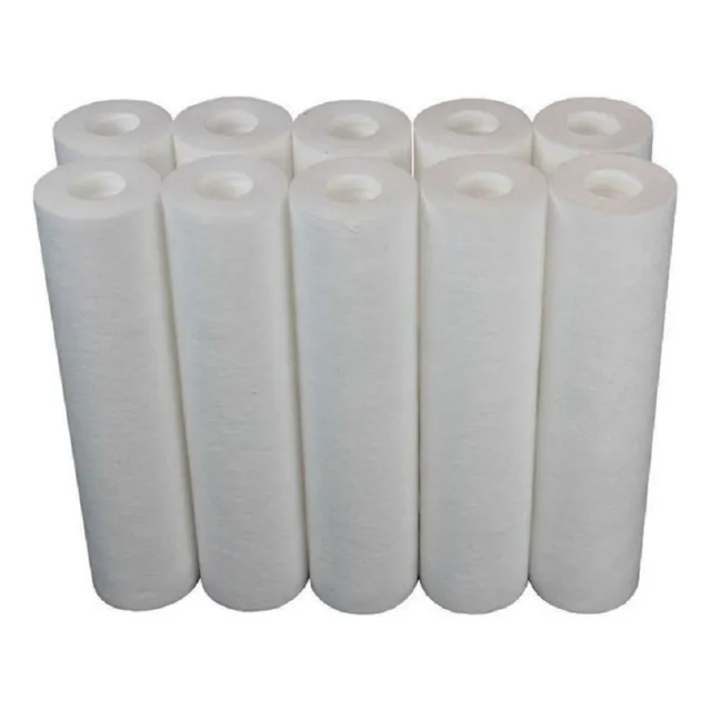 10 Filtro Refil Cartucho Liso De Polipropileno 10 X 2 1/2