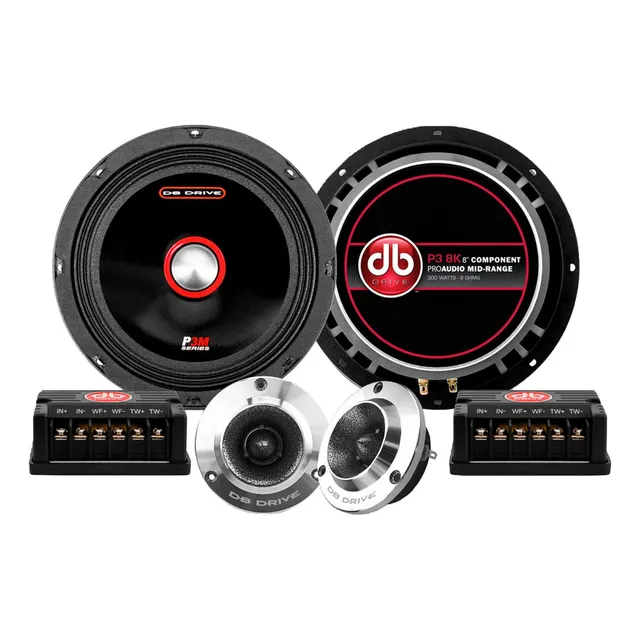 Set De Medios Rangos Db Drive P3 8k 8 Pulgadas Pro Audio Ope