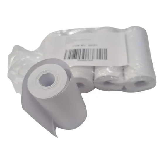 Rollo De Papel Térmico Pack X5 Blanco