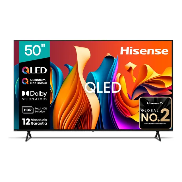 Smart Google Tv Qled Hisense 50q6n Uhd 4k 50