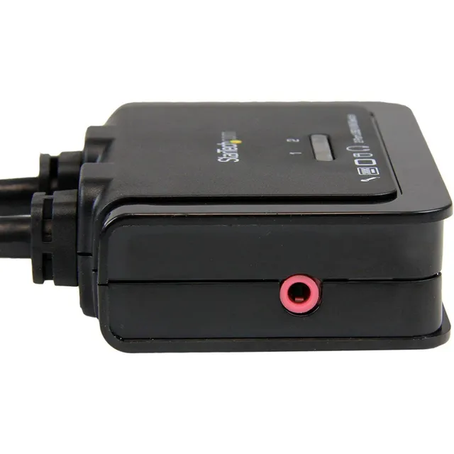Startech.com Conmutador Kvm Displayport Usb De 2 Puertos, Ne