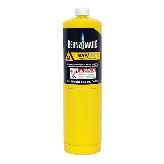 Garrafa Map Bernzomatic 400g Soldadura Ligera Refrigeracion