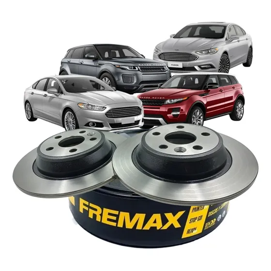 Par Disco Freio Traseiro Fusion / Range Rover Evoque Fremax