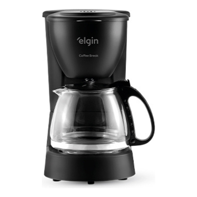 Cafeteira Elétrica 15 Xícaras Elgin Coffee Break Preta 110v Cafeteira Elétrica 15 Xícaras Elgin Coffee Break Preta 110v