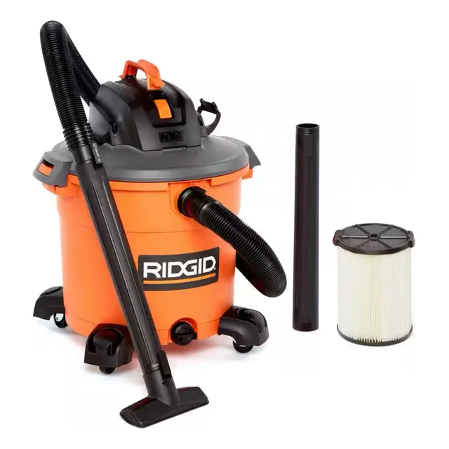 Ridgid Aspiradora 16 Galones Húmedo Seco 5hp