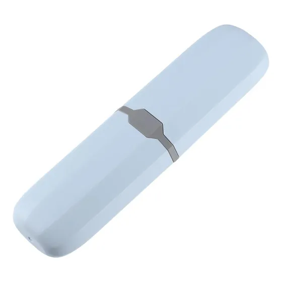 Estuche Viajero Cepillo Dientes Color Azul Claro