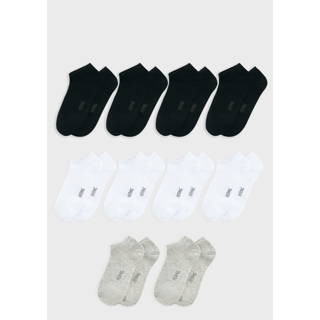 Kit 10 Pares De Meias Soquete Unissex Hering Kit 10 Pares De Meias Soquete Unissex Hering