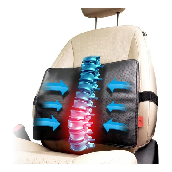 Almohada Lumbar Ajuvia Ergonómica 43x29 Cm Alivio Dolor