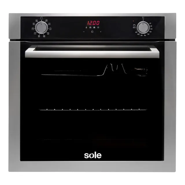 Horno Empotrable Sole Premium 73l Color Negro