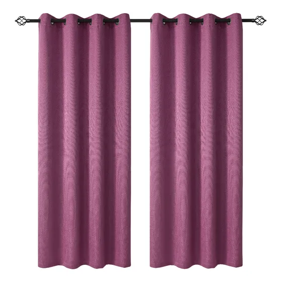 Cortinas Hogar Telas Brocato 2 Panos 140x220 Cm A9782