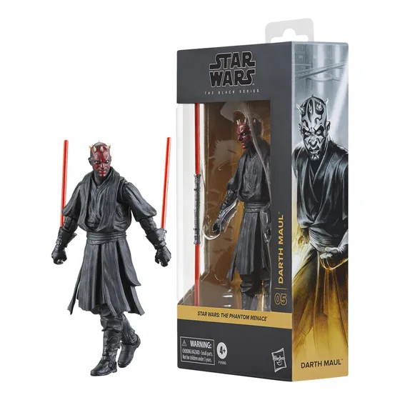 Figura de acción Darth Maul de Star Wars The Black Series Hasbro