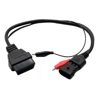 Cabo Fiat 3 Pinos Adaptador Automotivo Obd2 16p Carro Antigo Cabo Fiat 3 Pinos Adaptador Automotivo Obd2 16p Carro Antigo