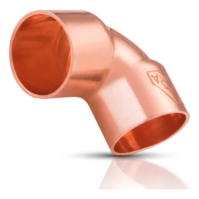 Codo De Cobre De 5/8 Para Refrigeracion