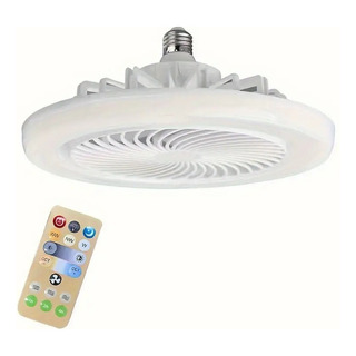 Ventilador Con Control Remoto Foco 3 Tonos Led Abanico 127v Ventilador Con Control Remoto Foco 3 Tonos Led Abanico 127v