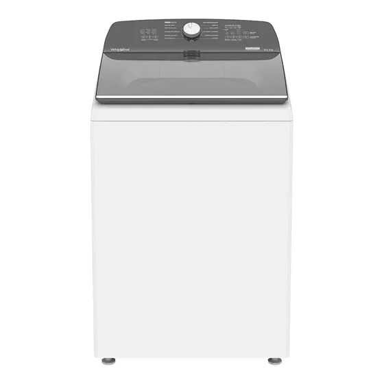 Lavadora automática Whirlpool hasta 22kg color blanco