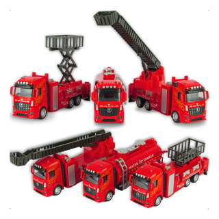 Kit 3 Brinquedos Bombeiros Carrinhos Menino Resgate Elevador Kit 3 Brinquedos Bombeiros Carrinhos Menino Resgate Elevador