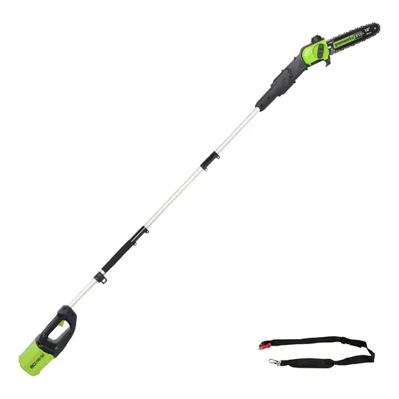 Sierra De Pértiga Inalámbrica De 80v 10  (ideal Poda ...