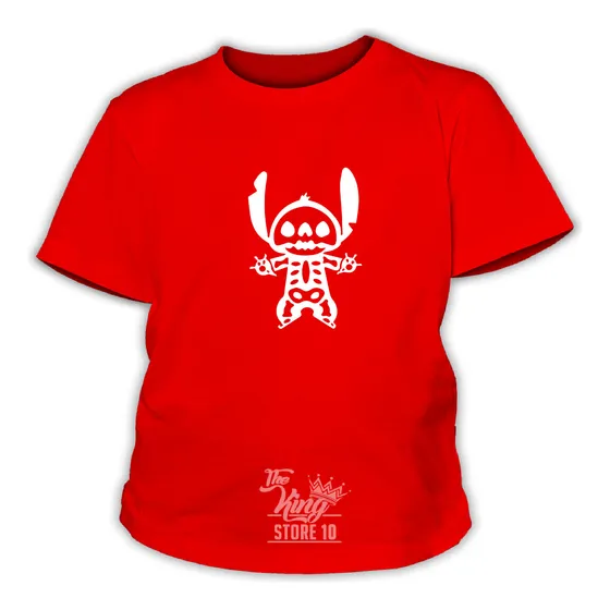 Polera Niño, Stitch Electrocutado, Lilo & Stitch, Serie