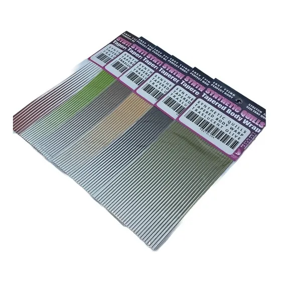 Material De Atado De Moscas Quills Sintéticas Pocket Rockets