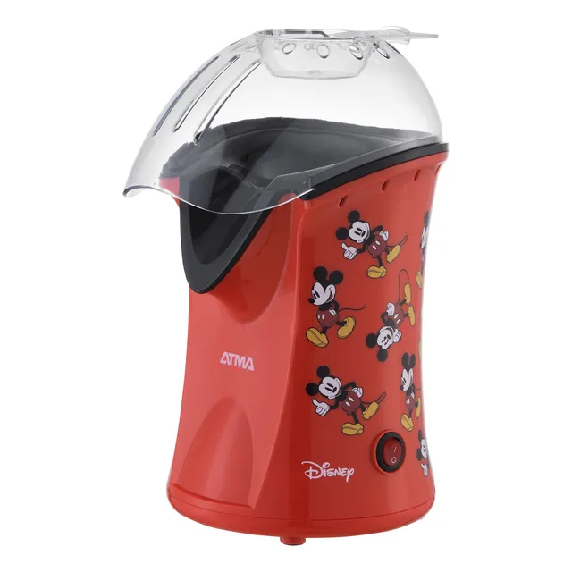 Pop Corn Maker Canchita Sin Aceite Atma Disney Poat9801pe Color Rojo