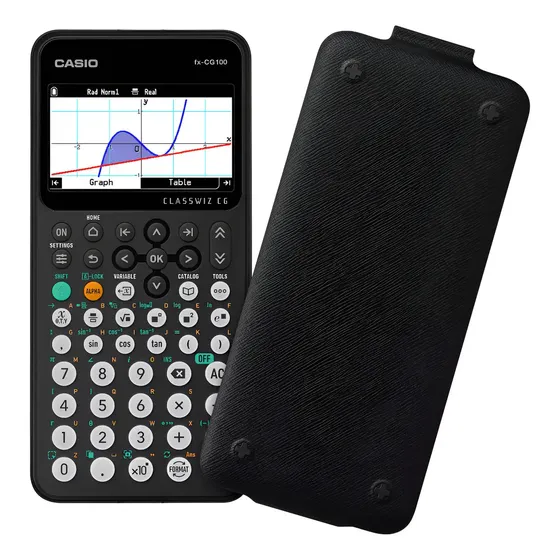 Calculadora gráfica Casio Fx-Cg100 W Dt Black | Cuotas sin interés