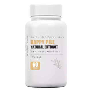 Happy Pill X60 Cáps | Aumento De La Serotonina | Leguilab Sabor Neutro Happy Pill X60 Cáps | Aumento De La Serotonina | Leguilab Sabor Neutro