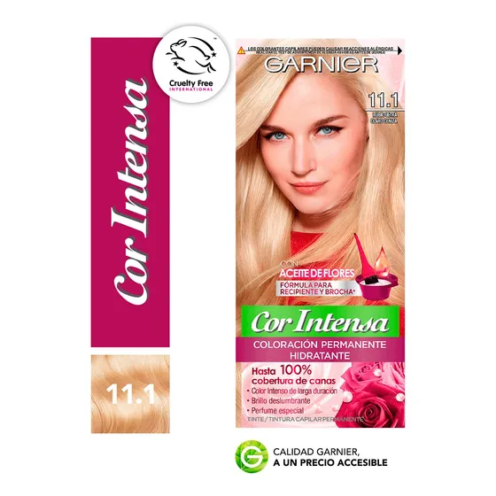 Kit Tintura Garnier Permanente Hidratante Cor Intensa