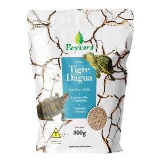 Raçao Poytara Tigre D'ågua 800g Tartaruga Aquåtica Aquårio Raçao Poytara Tigre D'ågua 800g Tartaruga Aquåtica Aquårio