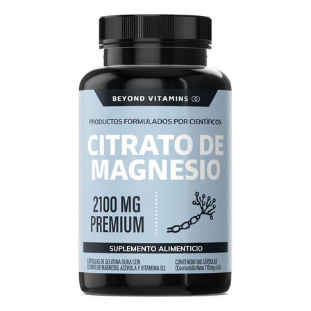 Citrato De Magnesio 2100mg Con Acerola Y Vitamina D3 - Suplemento Alimenticio De Magnesium Citrate | Vitaminas Mujer / Hombre - Citrato Magnesio Polvo Concentrado En 180 Capsulas Citrato De Magnesio 2100mg Con Acerola Y Vitamina D3 - Suplemento Alimenticio De Magnesium Citrate | Vitaminas Mujer / Hombre - Citrato Magnesio Polvo Concentrado En 180 Capsulas