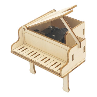 Creative Diy Piano Model Kit Music Box 3d Puzzle Woodcraft Creative Diy Piano Model Kit Music Box 3d Puzzle Woodcraft