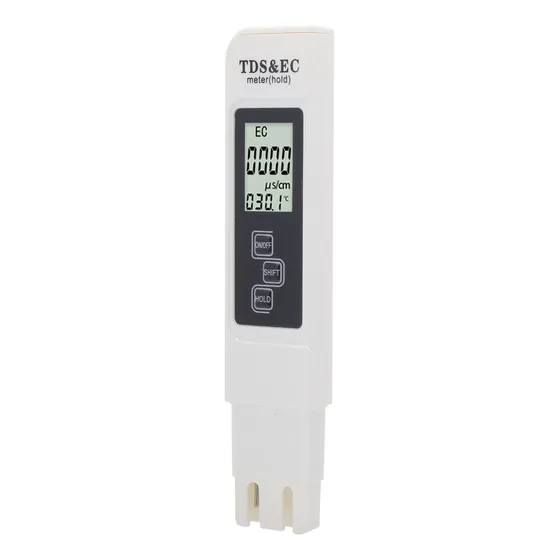 Probador De Calidad De Agua 3 En 1 Tds Meter Portátil Ec