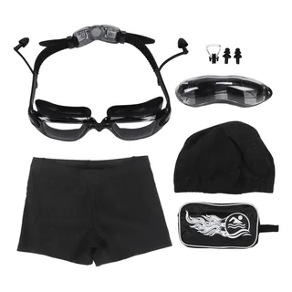 Juego De Gafas De Natación Con Clip Nasal, 7 Piezas, Antivah Juego De Gafas De Natación Con Clip Nasal, 7 Piezas, Antivah