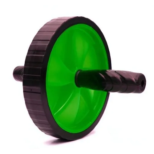 Rueda de ejercicio abdominal Rope Store, color verde