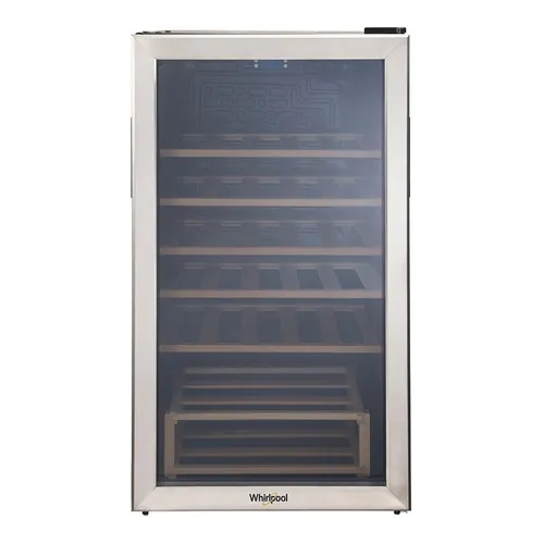 Cava de Vinos Whirlpool Ww3310s 33 Botellas Electrica 120v Acero Inoxidable Enfriador Bebidas