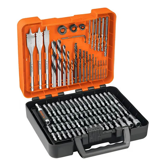 Juego Brocas Puntas Dados Set Rotomartillo Taladro 100piezas