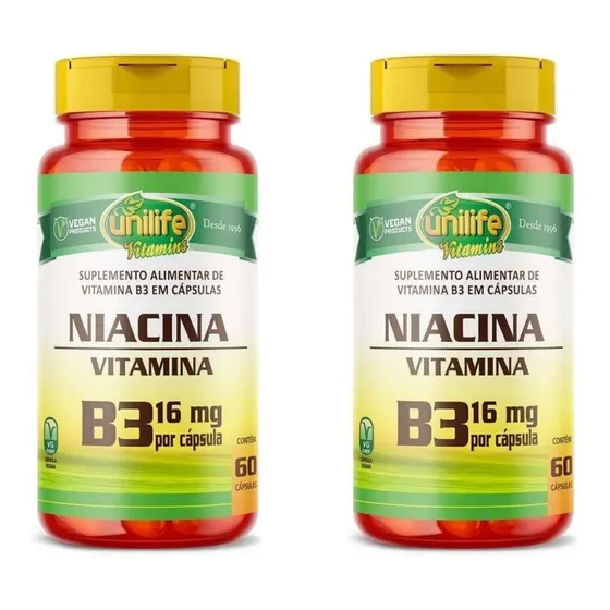 Vitamina B3 Unilife (120 Cáps) Envío Gratis!! 