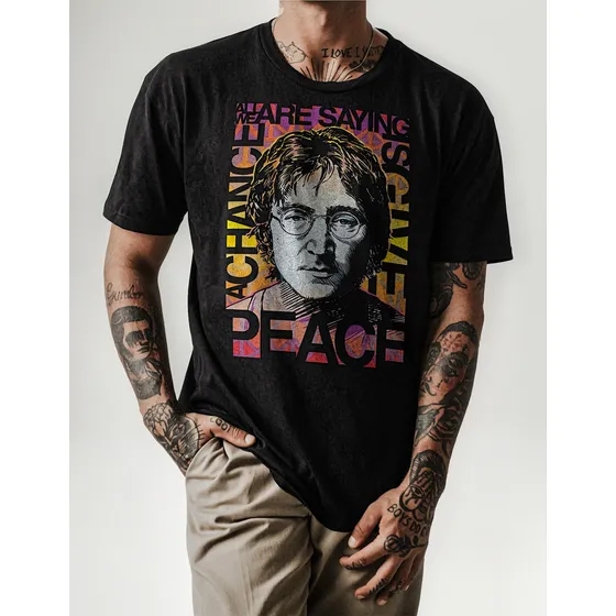 Polo Personalizado  Motivo John Lennon  002