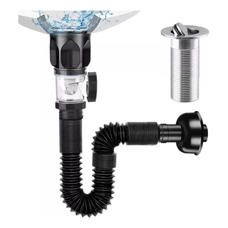 Con Sistema Anti Olores Y Botón Push Para Lavabo Con Sistema Anti Olores Y Botón Push Para Lavabo