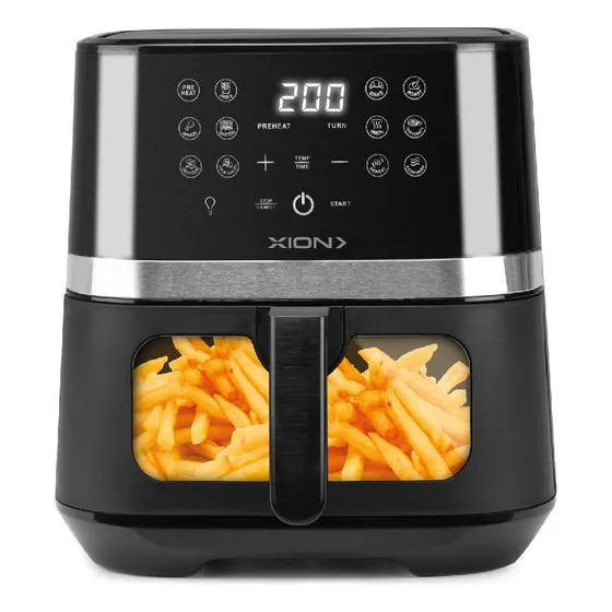 Xion Freidora Sin Aceite Airfryer Premium 6.8lts Gran Capaci
