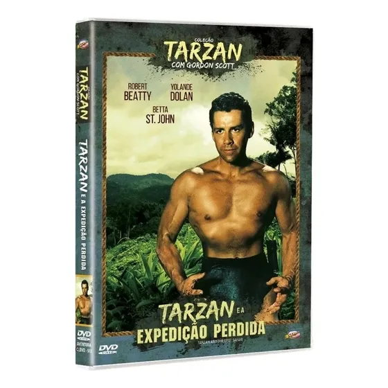 Tarzan E A Expedição Perdida - Dvd - Gordon Scott