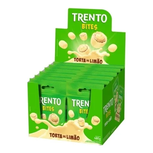Chocolate Trento Bites 40g Caixa C/12 - Peccin - Atacado