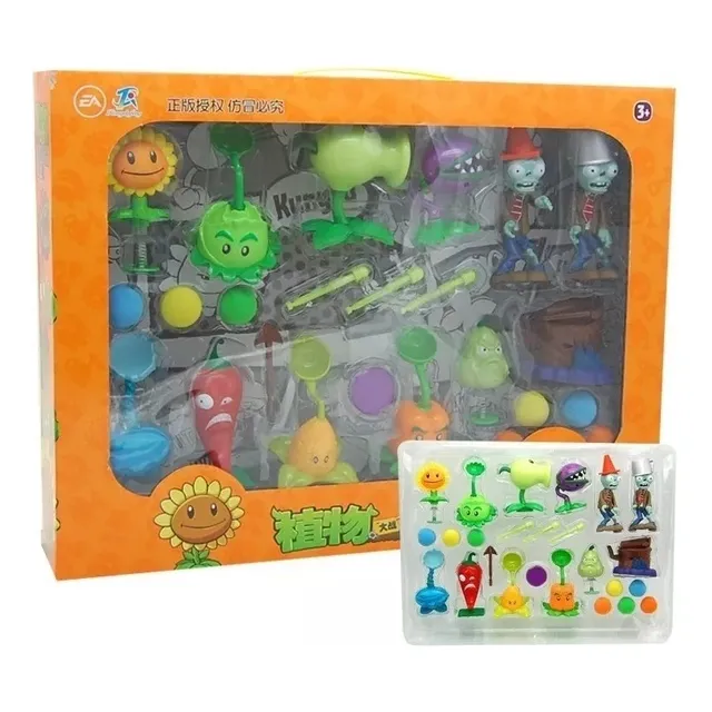 Jogo De Brinquedo Shaoke Plants Vs Zombis.sf1