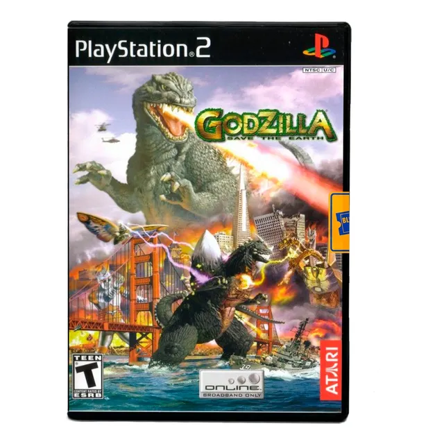 Juego Godzilla  Save The Earth Ps 2 - Físico En Caja