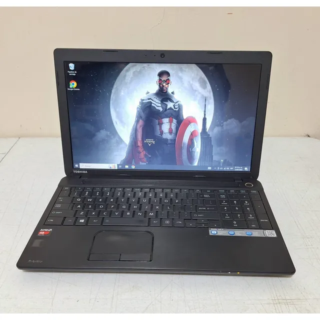 Laptop Toshiba Satellite Amd A6 Ram 8gb Hdd 320gb 15.6 Negro