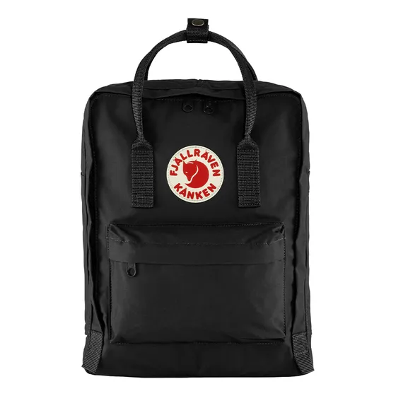 Mochila Fjallraven Kanken Black Unisex Color Negro