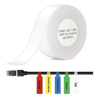 Etiquetas Adhesivas Para Cables Niimbot, 5 Rollos, Para D11, Etiquetas Adhesivas Para Cables Niimbot, 5 Rollos, Para D11,
