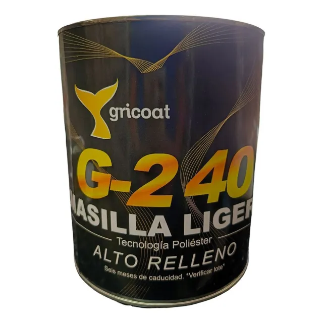 Masilla Plástica Automotriz Gricoat G-240 Galon