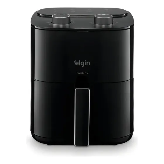 Fritadeira Air Fryer Elgin Facilita Fry 3,5 Litros Potência 1400w Cor Preta