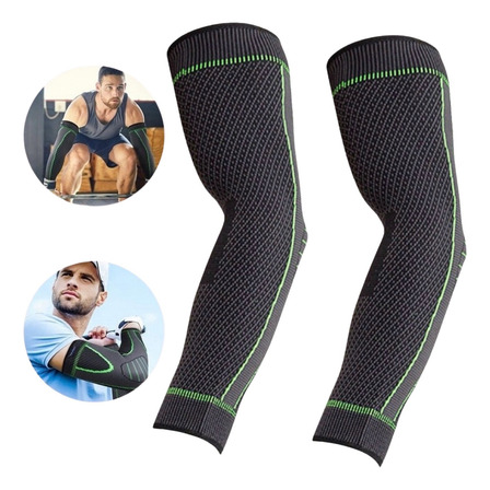 2x Cotoveleira Ortopédica Compressão Braço Proteção Esporte 2x Cotoveleira Ortopédica Compressão Braço Proteção Esporte