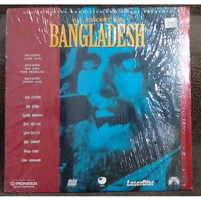 The Concert For Bangladesh. Laser Disc Org Usado. Qqj.